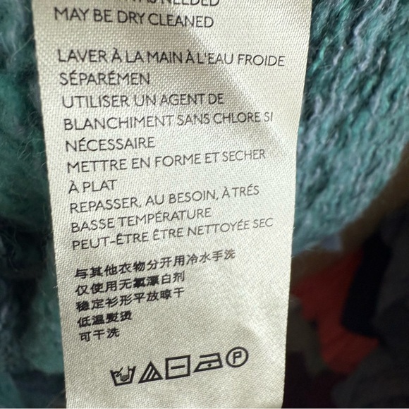 Free People Candy Stripe Waterfall Women's Wool and Alpaca Blend Sweater‎ Small - Picture 8 of 10